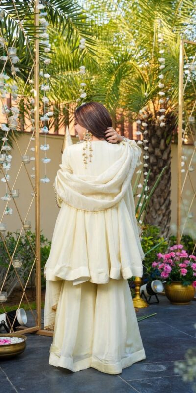 VLM 306 Off White Cosmos Silk Salwar Suit Perfect for Wedding, Party, Ethnic Day, Anniversary, Pooja – . Exclusive Offer ₹2549. Delivery 4-6 Worki | Jump Suits, Tops & Bottoms, Track Suits, Trendy Wear, Salwar suit, Designer Suits, Casual Suits, Creative suits, Palazzo Suits, Party Wear Suits, Patiala Suits, Straight Suits