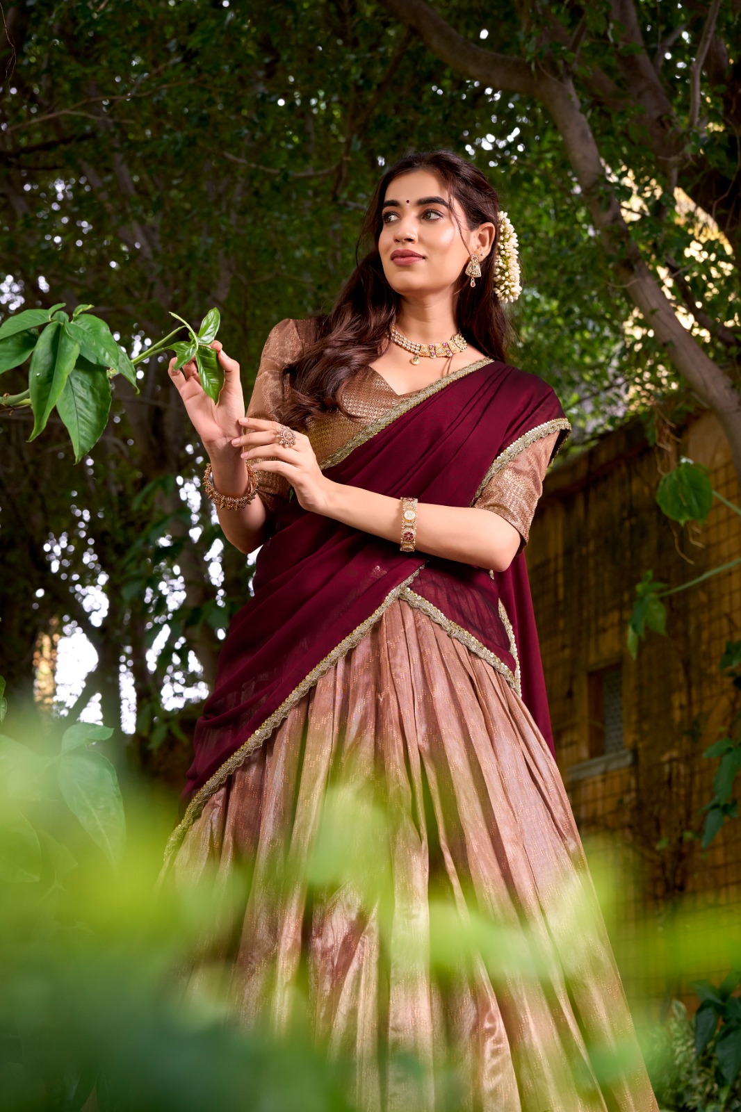 LNB 2026 Peach Color Dupion Silk Lehenga Choli With Zari Work.Wedding, Party, Festive, Events, Special Price ₹1999. Delivery 4-6 Working Days. Shop now. | Lehenga, Bollywood Lehenga, Creative Lehenga, Designer Lehenga, Embroidered Lehenga, Party Wear Lehenga