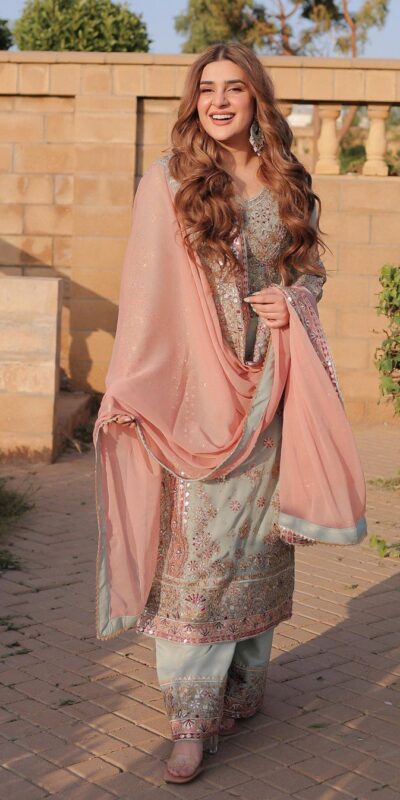 SRK 5176 Peach Faux Georgette Salwar Suit with Lace Work & Embroidery Work. Available at ₹2399 only. Delivery 4-6 Working Days. Shop now. | Jump Suits, Tops & Bottoms, Track Suits, Trendy Wear, Salwar suit, Designer Suits, Casual Suits, Creative suits, Palazzo Suits, Party Wear Suits, Patiala Suits, Straight Suits