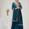FC 2102 Peacock Blue Blooming Vichitra Salwar Suit with Embroidery Work. Festive Deal ₹2549. Delivery 4-6 Working Days. Shop now. | Jump Suits, Tops & Bottoms, Track Suits, Trendy Wear, Salwar suit, Designer Suits, Casual Suits, Creative suits, Palazzo Suits, Party Wear Suits, Patiala Suits, Straight Suits