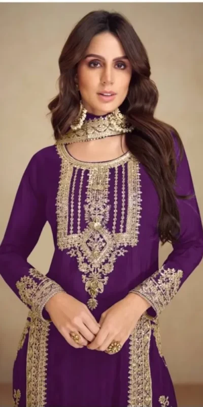 FC GULKAYRA 7473 Purple Chinon Salwar Suit Perfect for Wedding, Party, Durga Puja, Eid, Sangeet – . Grab it for ₹3199. Delivery 4-6 Working Days. | Jump Suits, Tops & Bottoms, Track Suits, Trendy Wear, Salwar suit, Designer Suits, Casual Suits, Creative suits, Palazzo Suits, Party Wear Suits, Patiala Suits, Straight Suits