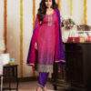 MF 1004 Purple Chinoon Silk Salwar Suit with Embroidery Work. Available at ₹1749 only. Delivery 4-6 Working Days. Shop now. | Jump Suits, Tops & Bottoms, Track Suits, Trendy Wear, Salwar suit, Designer Suits, Casual Suits, Creative suits, Palazzo Suits, Party Wear Suits, Patiala Suits, Straight Suits