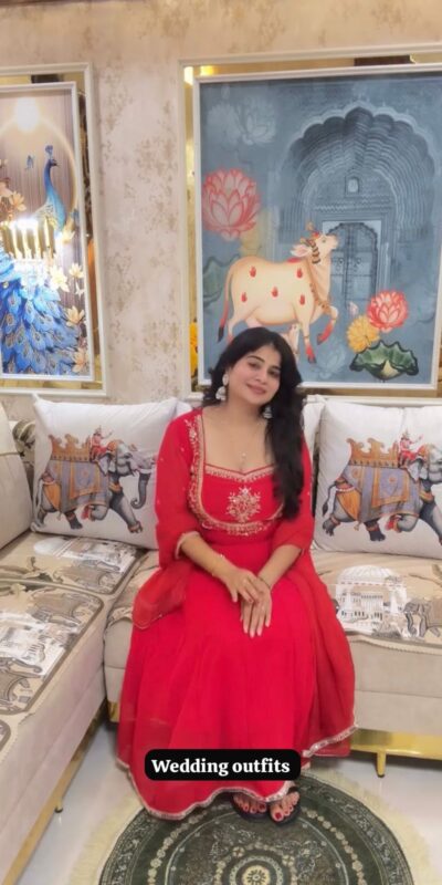 LG 2022 Red Georgette Salwar Suit with Lace Work & Embroidery Work. Exclusive Offer ₹1899. Delivery 4-6 Working Days. Shop now. | Jump Suits, Tops & Bottoms, Track Suits, Trendy Wear, Salwar suit, Designer Suits, Casual Suits, Creative suits, Palazzo Suits, Party Wear Suits, Patiala Suits, Straight Suits