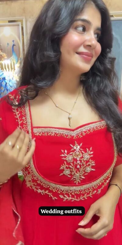 LG 2022 Red Georgette Salwar Suit with Lace Work & Embroidery Work. Exclusive Offer ₹1899. Delivery 4-6 Working Days. Shop now. | Jump Suits, Tops & Bottoms, Track Suits, Trendy Wear, Salwar suit, Designer Suits, Casual Suits, Creative suits, Palazzo Suits, Party Wear Suits, Patiala Suits, Straight Suits