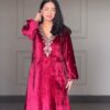LG 2025 Red Velvet Salwar Suit with Embroidery Work & Lace Work. Exclusive Offer ₹1899. Delivery 4-6 Working Days. Shop now. | Jump Suits, Tops & Bottoms, Track Suits, Trendy Wear, Salwar suit, Designer Suits, Casual Suits, Creative suits, Palazzo Suits, Party Wear Suits, Patiala Suits, Straight Suits