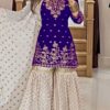 VLM 264 Royal Blue in Fox Georgette Embroidery Work & Lace Work Salwar Suit . Best Price ₹2399. Delivery 4-6 Working Days. Shop now. | Jump Suits, Tops & Bottoms, Track Suits, Trendy Wear, Salwar suit, Designer Suits, Casual Suits, Creative suits, Palazzo Suits, Party Wear Suits, Patiala Suits, Straight Suits