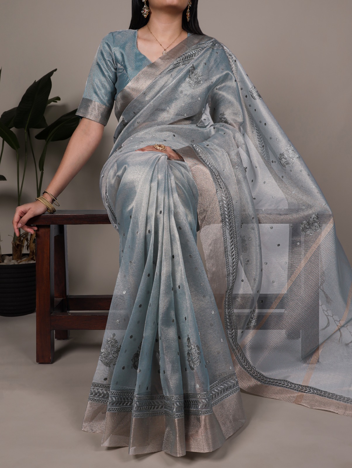 YNF 7402 Sky Blue Color Poly Shimmer Saree with Embroidery Work. Wedding, Party, Festive Festive Deal ₹2499. Delivery 4-6 Working Days. Shop now. | Sarees, Bollywood Sarees, Creative Sarees, Designer Sarees, Embroidered Sarees, Ethnic Saree, Modern Digital sarees, Party Wear Sarees