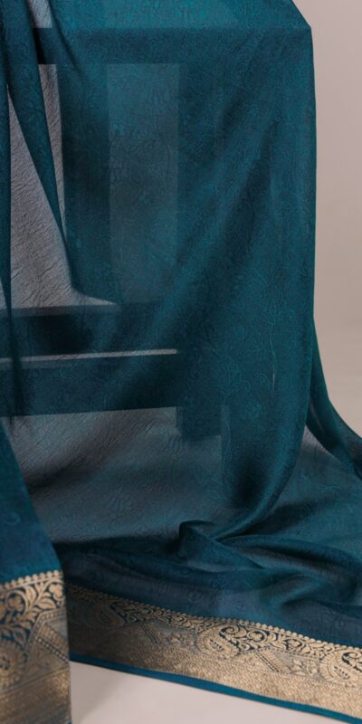 YNF 7908 Teal Mass Mello Saree with Zari Work. Wedding, Party, Festive, Events Introductory Price ₹1449. Delivery 4-6 Working Days. Shop now. | Sarees, Bollywood Sarees, Creative Sarees, Designer Sarees, Embroidered Sarees, Ethnic Saree, Modern Digital sarees, Party Wear Sarees