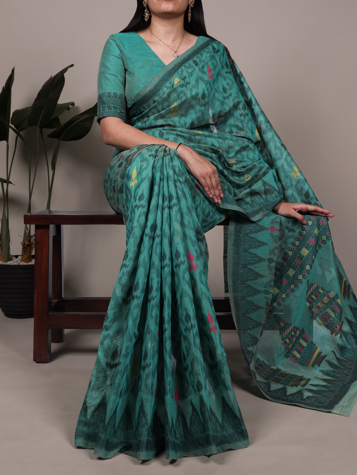 YNF 7414 Teal Poly Cotton Saree Thread Weaving Work Designer Work. Get it for ₹1549. Delivery 4-6 Working Days. Shop now. | Sarees, Bollywood Sarees, Creative Sarees, Designer Sarees, Embroidered Sarees, Ethnic Saree, Modern Digital sarees, Party Wear Sarees