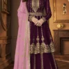 DS A 9125 Wine Faux Georgette Salwar Suit with Embroidery Work. Special Price ₹2599. Delivery 4-6 Working Days. Shop now. | Jump Suits, Tops & Bottoms, Track Suits, Trendy Wear, Salwar suit, Designer Suits, Casual Suits, Creative suits, Palazzo Suits, Party Wear Suits, Patiala Suits, Straight Suits