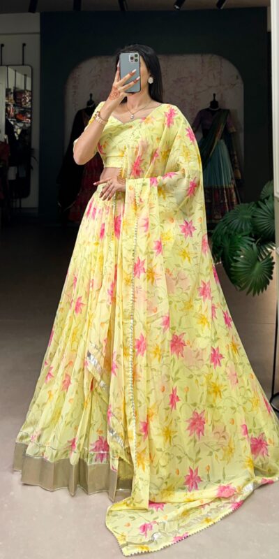 LNB 1036 Yellow Color Tabby Silk with Lace Work Lehenga Choli . Wedding, Party, Festive, Events, Grab it for ₹1999. Delivery 4-6 Working Days. Shop now. | Lehenga, Bollywood Lehenga, Creative Lehenga, Designer Lehenga, Embroidered Lehenga, Party Wear Lehenga