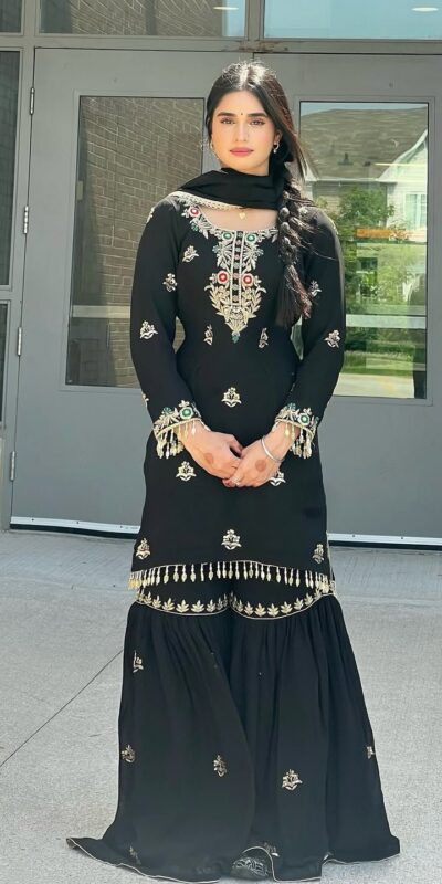 ZF 421 Black in Chinon Silk Lace Work & Embroidery Work Salwar Suit . Available at ₹1899 only. Delivery 4-6 Working Days. Shop now. | Jump Suits, Tops & Bottoms, Track Suits, Trendy Wear, Salwar suit, Designer Suits, Casual Suits, Creative suits, Palazzo Suits, Party Wear Suits, Patiala Suits, Straight Suits