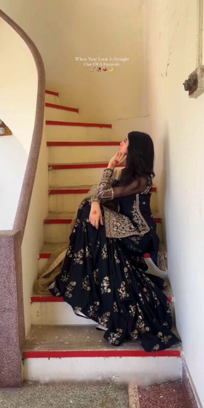 ZSR 3093 Black Faux Georgette Salwar Suit with Embroidery Work & Lace Work. Exclusive Offer ₹2149. Delivery 4-6 Working Days. Shop now. | Jump Suits, Tops & Bottoms, Track Suits, Trendy Wear, Salwar suit, Designer Suits, Casual Suits, Creative suits, Palazzo Suits, Party Wear Suits, Patiala Suits, Straight Suits