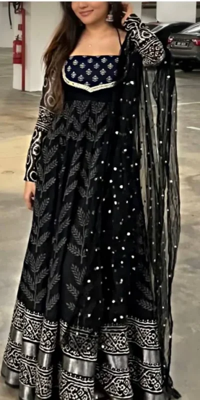 RTC 5960 Black Natural crep Salwar Suit with Lace Work & Digital Print. Grab it for ₹1999. Delivery 4-6 Working Days. Shop now. | Jump Suits, Tops & Bottoms, Track Suits, Trendy Wear, Salwar suit, Designer Suits, Casual Suits, Creative suits, Palazzo Suits, Party Wear Suits, Patiala Suits, Straight Suits