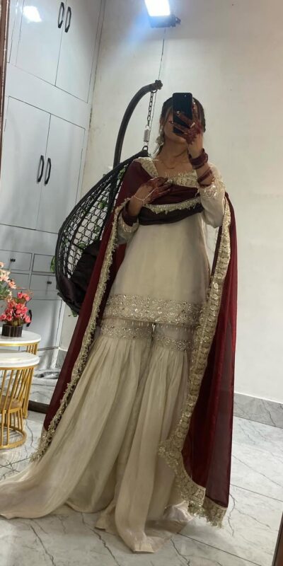 LG 2052 Cream with Lace Work & Embroidery Work Chinon Salwar Suit . Best Price ₹2049. Delivery 4-6 Working Days. Shop now. | Jump Suits, Tops & Bottoms, Track Suits, Trendy Wear, Salwar suit, Designer Suits, Casual Suits, Creative suits, Palazzo Suits, Party Wear Suits, Patiala Suits, Straight Suits