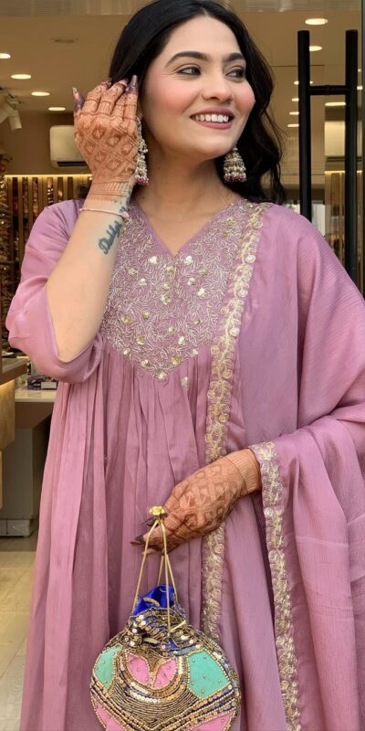 MF 819 Lavender Color Cotton Silk Salwar Suit with Mirror Work. Affordable Price ₹1699. Delivery 4-6 Working Days. Shop now. | Jump Suits, Salwar suit, Designer Suits, Casual Suits, Creative suits, Palazzo Suits, Party Wear Suits, Patiala Suits, Straight Suits