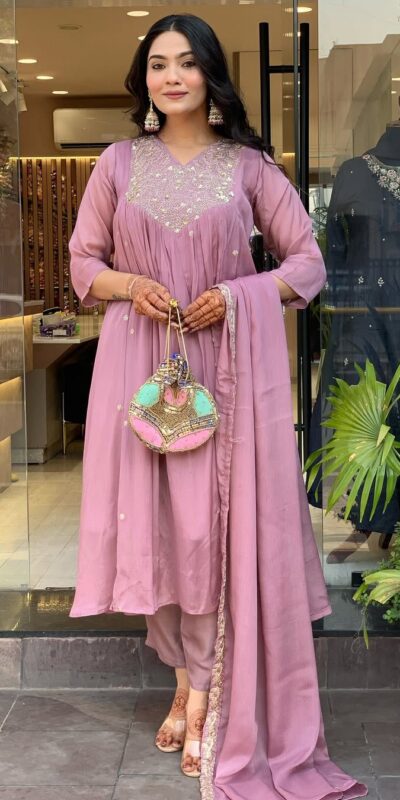 MF 819 Lavender Color Cotton Silk Salwar Suit with Mirror Work. Affordable Price ₹1699. Delivery 4-6 Working Days. Shop now. | Jump Suits, Salwar suit, Designer Suits, Casual Suits, Creative suits, Palazzo Suits, Party Wear Suits, Patiala Suits, Straight Suits