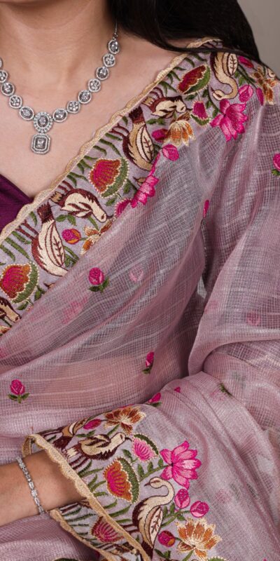 YNF 7400 Lavender Zari Kota Tissue Saree Perfect for Wedding, Party, Mehendi, Housewarming, Haldi – . Special Price ₹3299. Delivery 4-6 Working Days. | Sarees, Bollywood Sarees, Creative Sarees, Designer Sarees, Embroidered Sarees, Ethnic Saree, Modern Digital sarees, Party Wear Sarees