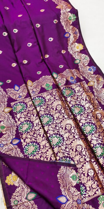 MB 3319 Light Purple Color Banarasi Lace Work Gold Zari Border Saree . Available at ₹1849 only. Delivery 4-6 Working Days. Shop now. | Sarees, Bollywood Sarees, Creative Sarees, Designer Sarees, Ethnic Saree, Modern Digital sarees, Party Wear Sarees