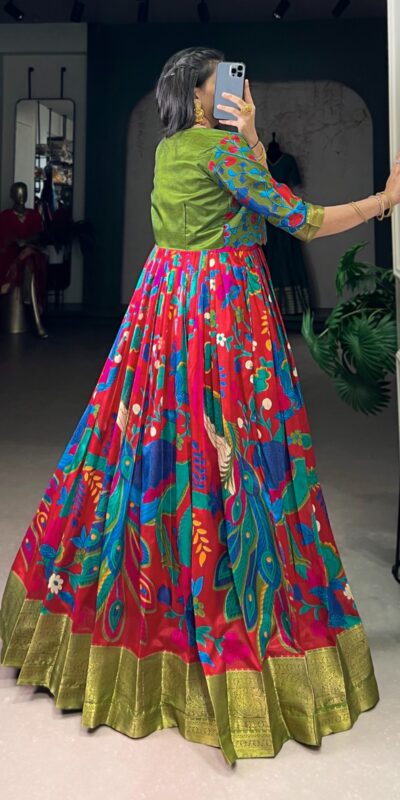 YNF 5035 Maroon in Taser Silk Zari Work & Kalamkari Print Gown . Available at ₹1799 only. Delivery 4-6 Working Days. Shop now. | Gowns, Bollywood Gowns, Creative Gowns, Designer Gowns, Embroidered Gowns, Party Wear Gowns