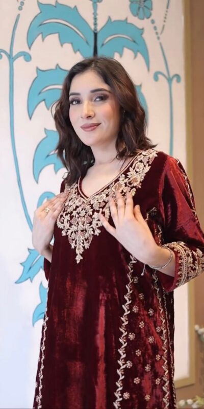 LG 2020 Maroon Velvet Salwar Suit with Embroidery Work. Wedding, Party, Festive, Events, Now at just ₹1899. Delivery 4-6 Working Days. Shop now. | Jump Suits, Tops & Bottoms, Track Suits, Trendy Wear, Salwar suit, Designer Suits, Casual Suits, Creative suits, Palazzo Suits, Party Wear Suits, Patiala Suits, Straight Suits