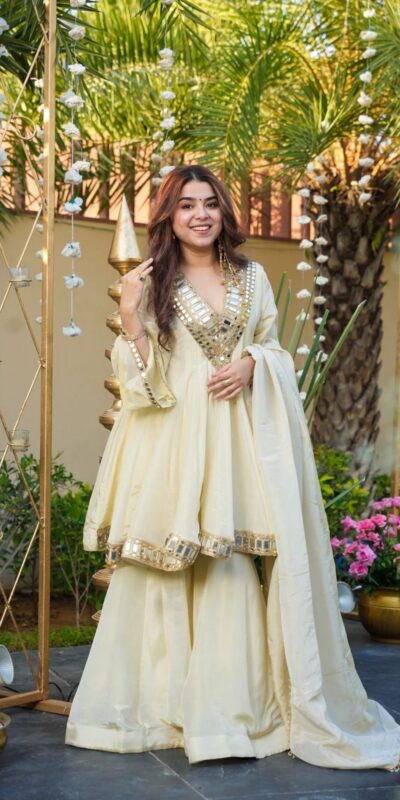 RTC 5942 Off White in Color Cosmos Mirror Work & Lace Work Salwar Suit . Special Price ₹2549. Delivery 4-6 Working Days. Shop now. | Jump Suits, Tops & Bottoms, Track Suits, Trendy Wear, Salwar suit, Designer Suits, Casual Suits, Creative suits, Palazzo Suits, Party Wear Suits, Patiala Suits, Straight Suits