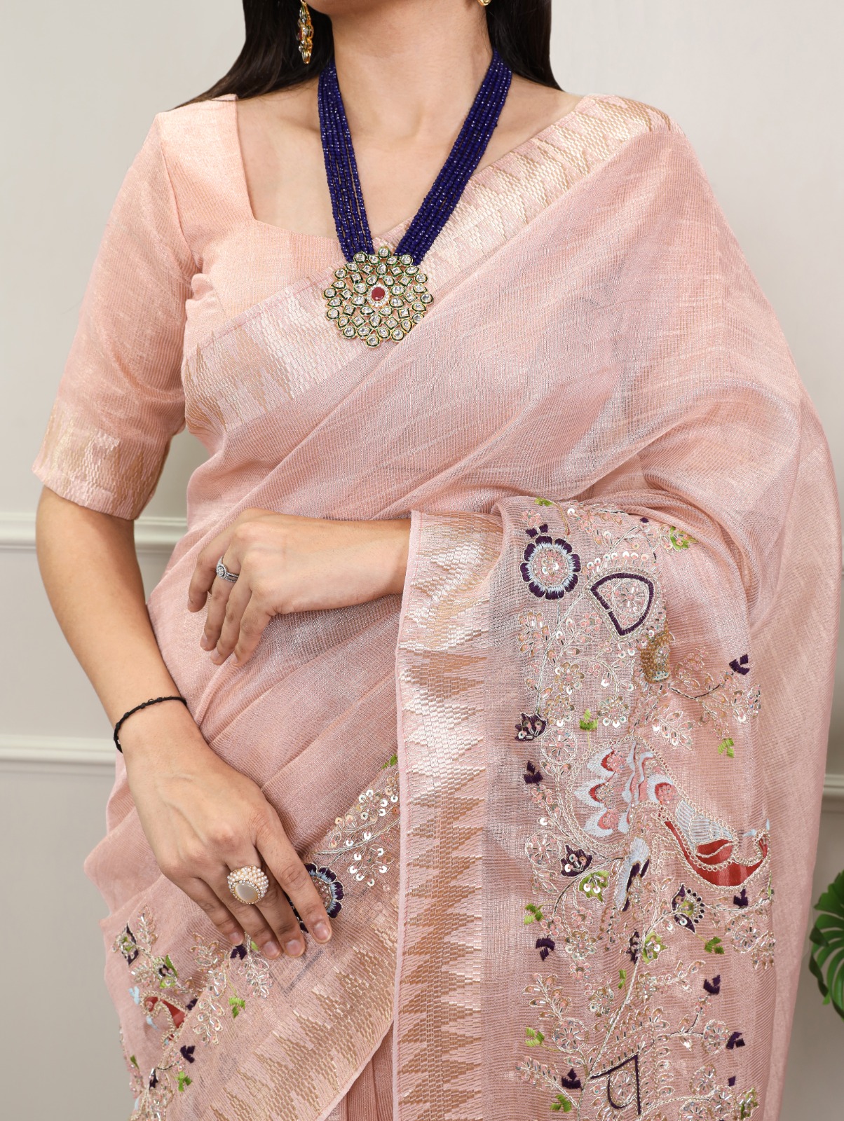 YNF 7401 Peach in Zari Kota Tissue Zari Work & Embroidery Work Saree . Get it for ₹3199. Delivery 4-6 Working Days. Shop now. | Sarees, Bollywood Sarees, Creative Sarees, Designer Sarees, Embroidered Sarees, Ethnic Saree, Modern Digital sarees, Party Wear Sarees