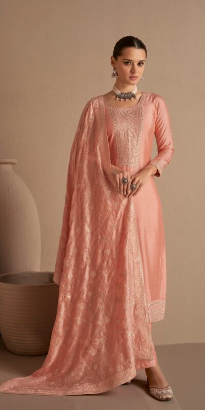 FC 9522 Peach Vichitra Salwar Suitwith Embroidery Work & Stone Work. Exclusive Offer ₹2499. Delivery 4-6 Working Days. Shop now. | Jump Suits, Tops & Bottoms, Track Suits, Trendy Wear, Salwar suit, Designer Suits, Casual Suits, Creative suits, Palazzo Suits, Party Wear Suits, Patiala Suits, Straight Suits