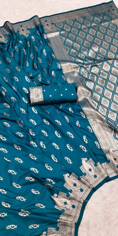 MB 41 Green Color Peacock Blue Banarasi Silk Zari Weaving Saree . Wedding, Party, Festive, Available at ₹1849 only. Delivery 4-6 Working Days. Shop now. | Sarees, Bollywood Sarees, Creative Sarees, Designer Sarees, Embroidered Sarees, Ethnic Saree, Modern Digital sarees, Party Wear Sarees