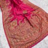 MB 46 Pink Color Pashmina Silk Woven Motifs Saree . Wedding, Party, Festive, Available at ₹2399 only. Delivery 4-6 Working Days. Shop now. | Sarees, Bollywood Sarees, Creative Sarees, Designer Sarees, Embroidered Sarees, Ethnic Saree, Modern Digital sarees, Party Wear Sarees