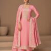 FC 9522 Pink Vichitra Salwar Suitwith Embroidery Work & Stone Work. Exclusive Offer ₹2499. Delivery 4-6 Working Days. Shop now. | Jump Suits, Tops & Bottoms, Track Suits, Trendy Wear, Salwar suit, Designer Suits, Casual Suits, Creative suits, Palazzo Suits, Party Wear Suits, Patiala Suits, Straight Suits