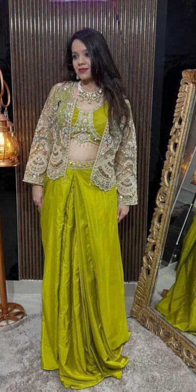 BD 1802 Pista Butterfly Net Dhoti Suit with Sequins Work & Embroidery Work. Get it for ₹2449. Delivery 4-6 Working Days. Shop now. | Jump Suits, Tops & Bottoms, Track Suits, Trendy Wear, Salwar suit, Designer Suits, Casual Suits, Creative suits, Palazzo Suits, Party Wear Suits, Patiala Suits, Straight Suits