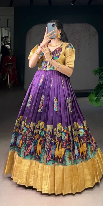 YNF 5009 Purple Dola Silk Weaving Work Gown with Designer Work. Introductory Price ₹1749. Delivery 4-6 Working Days. Shop now. | Gowns, Bollywood Gowns, Creative Gowns, Designer Gowns, Embroidered Gowns, Party Wear Gowns