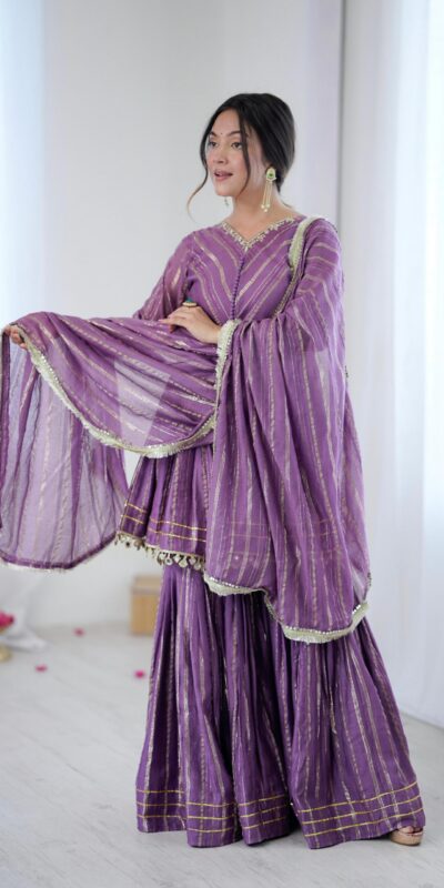 SRK 5300 Purple Mal Chanderi With Lace Work & Mirror Work Salwar Suit . Get it for ₹2099. Delivery 4-6 Working Days. Shop now. | Jump Suits, Tops & Bottoms, Track Suits, Trendy Wear, Salwar suit, Designer Suits, Casual Suits, Creative suits, Palazzo Suits, Party Wear Suits, Patiala Suits, Straight Suits