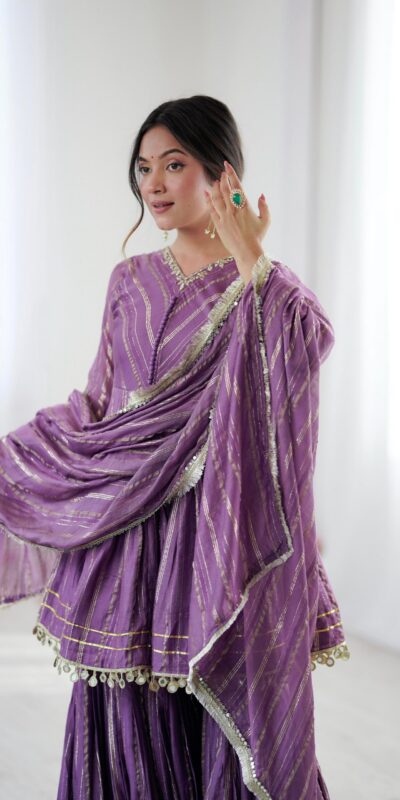 SRK 5300 Purple Mal Chanderi With Lace Work & Mirror Work Salwar Suit . Get it for ₹2099. Delivery 4-6 Working Days. Shop now. | Jump Suits, Tops & Bottoms, Track Suits, Trendy Wear, Salwar suit, Designer Suits, Casual Suits, Creative suits, Palazzo Suits, Party Wear Suits, Patiala Suits, Straight Suits