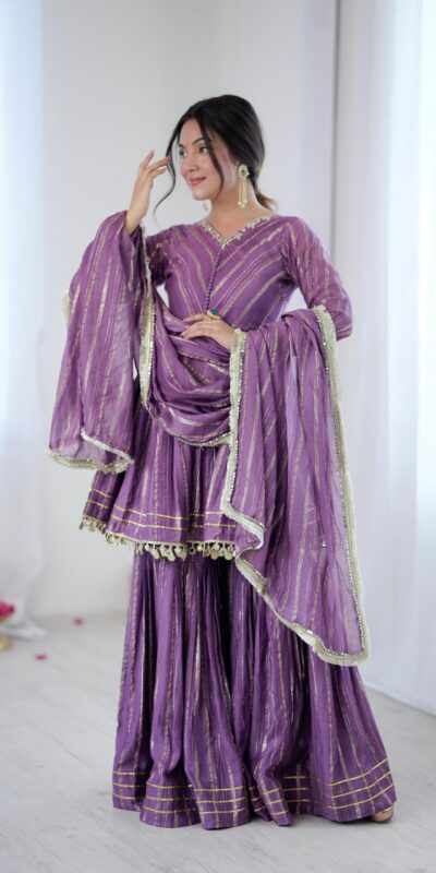 SRK 5300 Purple Mal Chanderi With Lace Work & Mirror Work Salwar Suit . Get it for ₹2099. Delivery 4-6 Working Days. Shop now. | Jump Suits, Tops & Bottoms, Track Suits, Trendy Wear, Salwar suit, Designer Suits, Casual Suits, Creative suits, Palazzo Suits, Party Wear Suits, Patiala Suits, Straight Suits
