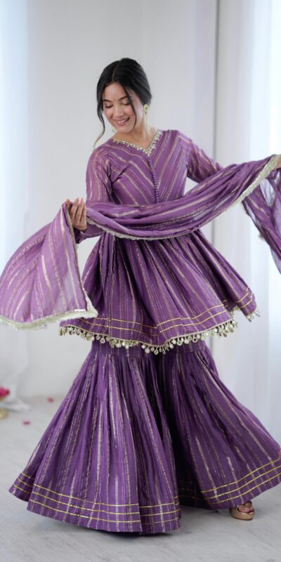 SRK 5300 Purple Mal Chanderi With Lace Work & Mirror Work Salwar Suit . Get it for ₹2099. Delivery 4-6 Working Days. Shop now. | Jump Suits, Tops & Bottoms, Track Suits, Trendy Wear, Salwar suit, Designer Suits, Casual Suits, Creative suits, Palazzo Suits, Party Wear Suits, Patiala Suits, Straight Suits