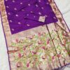 MB 389 Purple Soft Paithani Silk Saree with Lace Work & Zari Work. Affordable Price ₹2049. Delivery 4-6 Working Days. Shop now. | Sarees, Bollywood Sarees, Creative Sarees, Designer Sarees, Embroidered Sarees, Ethnic Saree, Modern Digital sarees, Party Wear Sarees