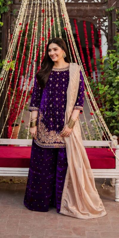 KD 1536 Purple Viscose Velvet Thread Sequence Work Salwar Suit Wedding, Party, Festive, Events, Special Price ₹2399. Delivery 4-6 Working Days. Shop now. | Jump Suits, Tops & Bottoms, Track Suits, Trendy Wear, Salwar suit, Designer Suits, Casual Suits, Creative suits, Palazzo Suits, Party Wear Suits, Patiala Suits, Straight Suits