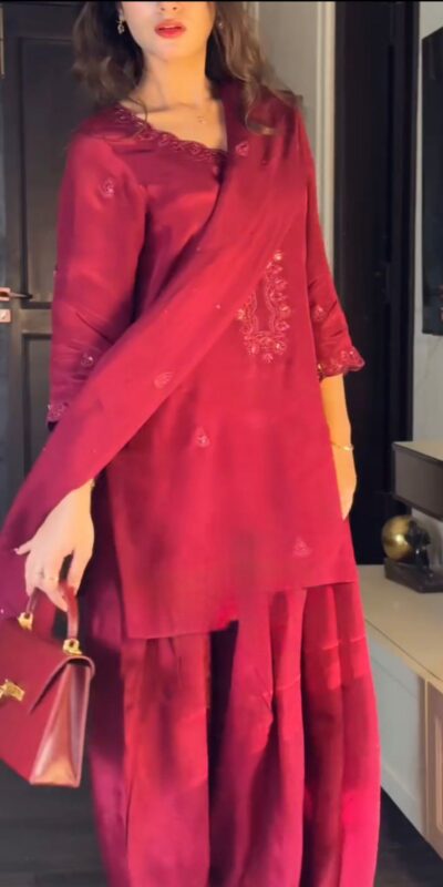 TC 5868 Red Chinon silk Salwar Suit. Perfect for Wedding, Party, Bridal Wear, Makar Sankranti, Karwa Chauth – R Affordable Price ₹1949. Delivery 4-6 Wor | Jump Suits, Tops & Bottoms, Track Suits, Trendy Wear, Salwar suit, Designer Suits, Casual Suits, Creative suits, Palazzo Suits, Party Wear Suits, Patiala Suits, Straight Suits