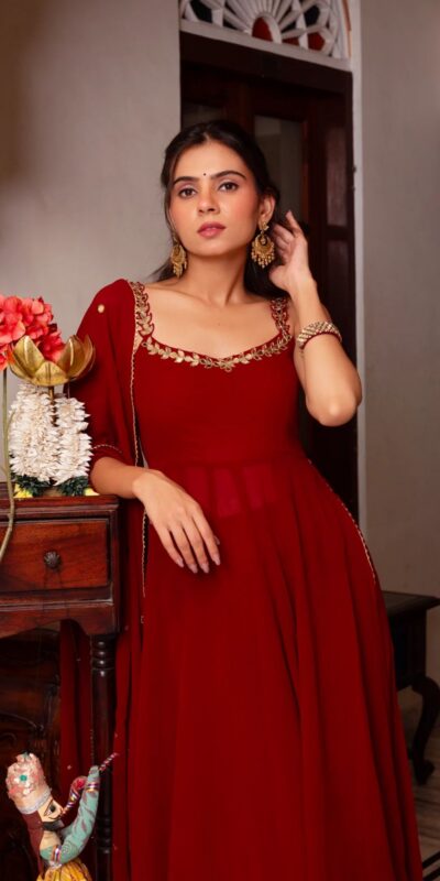 RTC 5889 Red Faux Georgette Salwar Suit with Lace Work & Mirror Work. Affordable Price ₹1999. Delivery 4-6 Working Days. Shop now. | Jump Suits, Tops & Bottoms, Track Suits, Trendy Wear, Salwar suit, Designer Suits, Casual Suits, Creative suits, Palazzo Suits, Party Wear Suits, Patiala Suits, Straight Suits