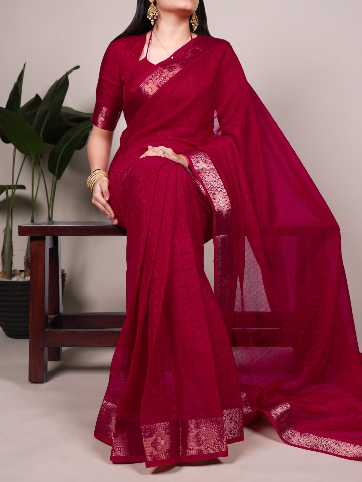 YNF 7911 Red Poly Shimmer Saree Perfect for Wedding, Party, Ganesh Chaturthi, Bridal Wear, Temple Visit –. Available at ₹1499 only. Delivery 4-6 Workin | Sarees, Bollywood Sarees, Creative Sarees, Designer Sarees, Embroidered Sarees, Ethnic Saree, Modern Digital sarees, Party Wear Sarees