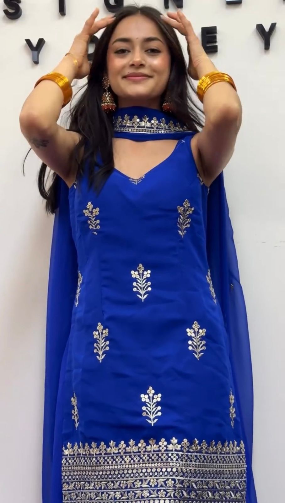 RTC 5944 Royal Blue in Royal Blue Foux Gorgette. Lace Work Salwar Suit Affordable Price ₹1999. Delivery 4-6 Working Days. Shop now. | Jump Suits, Tops & Bottoms, Track Suits, Trendy Wear, Salwar suit, Designer Suits, Casual Suits, Creative suits, Palazzo Suits, Party Wear Suits, Patiala Suits, Straight Suits