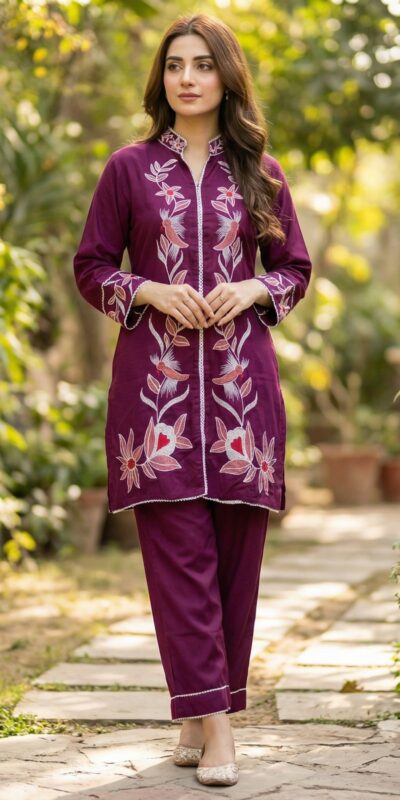 Kurti INLI Libas Wine in Rayon Embroidery Work . Wedding, Party, Festive, EventsGet it for ₹1599. Delivery 4-6 Working Days. Shop now. | Kurti, Bollywood Kurti, Creative Kurtis, Designer Kurti, Party Wear Kurti, Selfie Kurti