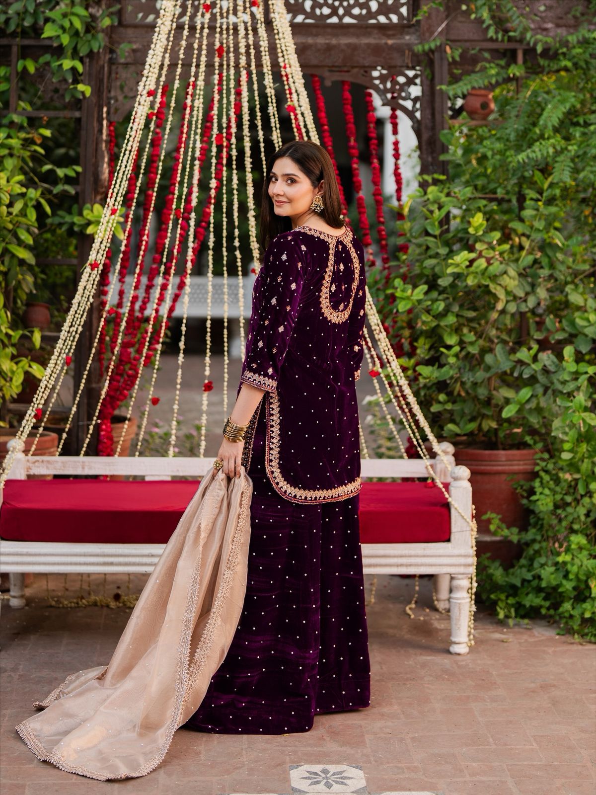 KD 1536 Wine Viscose Velvet Thread Sequence Work Salwar Suit Wedding, Party, Festive, Events, Special Price ₹2399. Delivery 4-6 Working Days. Shop now. | Jump Suits, Tops & Bottoms, Track Suits, Trendy Wear, Salwar suit, Designer Suits, Casual Suits, Creative suits, Palazzo Suits, Party Wear Suits, Patiala Suits, Straight Suits