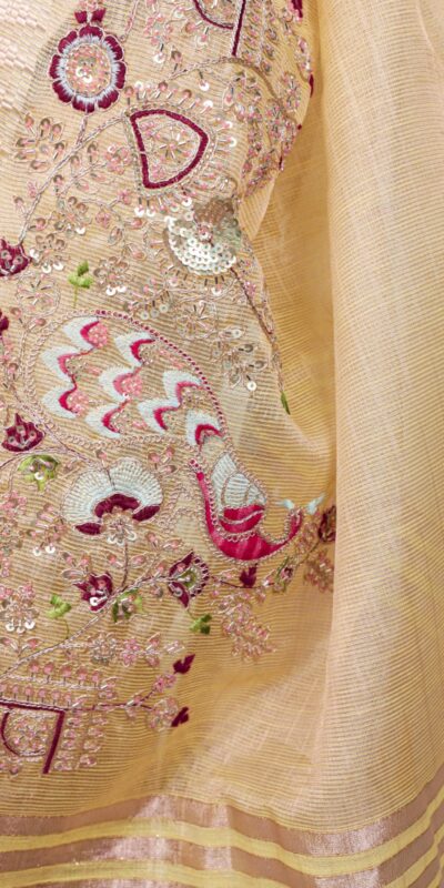 YNF 7401 Yellow in Zari Kota Tissue Zari Work & Embroidery Work Saree . Get it for ₹3199. Delivery 4-6 Working Days. Shop now. | Sarees, Bollywood Sarees, Creative Sarees, Designer Sarees, Embroidered Sarees, Ethnic Saree, Modern Digital sarees, Party Wear Sarees