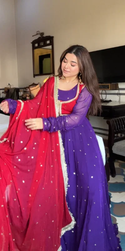 KD 1518 Purple Faux Georgette Salwar Suit Perfect for Wedding, Party, Raksha Bandhan, Housewarming, Bridal Wear – . Available at ₹2099 only. Delivery | Jump Suits, Salwar suit, Designer Suits, Casual Suits, Creative suits, Palazzo Suits, Party Wear Suits, Patiala Suits, Straight Suits