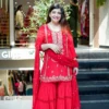 KD 1572 Red in Color Georgette Embroidery Work Salwar Suit . Introductory Price ₹2149. Delivery 4-6 Working Days. Shop now. | Jump Suits, Salwar suit, Designer Suits, Casual Suits, Creative suits, Palazzo Suits, Party Wear Suits, Patiala Suits, Straight Suits