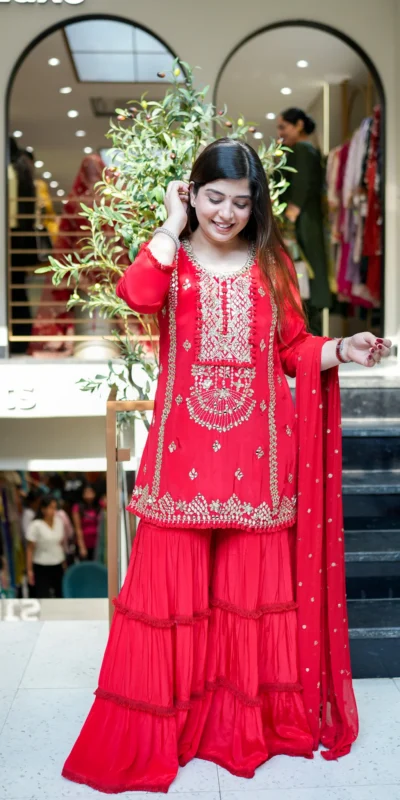 KD 1572 Red in Color Georgette Embroidery Work Salwar Suit . Introductory Price ₹2149. Delivery 4-6 Working Days. Shop now. | Jump Suits, Salwar suit, Designer Suits, Casual Suits, Creative suits, Palazzo Suits, Party Wear Suits, Patiala Suits, Straight Suits