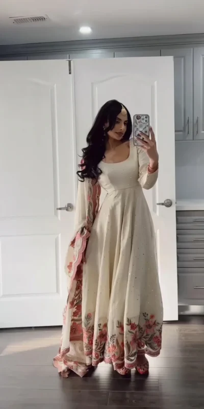 RTC 5873 White Color Chinon Silk Salwar Suit with Designer Work. Exclusive Offer ₹2449. Delivery 4-6 Working Days. Shop now. | Jump Suits, Salwar suit, Designer Suits, Casual Suits, Creative suits, Palazzo Suits, Party Wear Suits, Patiala Suits, Straight Suits